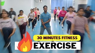 Exercise Workout Video  Weight Loss Video  Zumba Fitness With Unique Beats  Vivek Sir [upl. by Costin622]