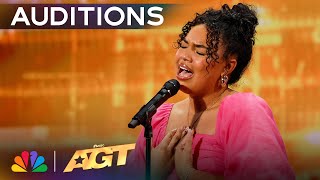 Brooke Bailey Sings quotAint No Wayquot by Aretha Franklin  Auditions  AGT 2024 [upl. by Marlea423]