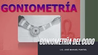 Goniometría del Codo FisioterapiaRD [upl. by Hsemar]