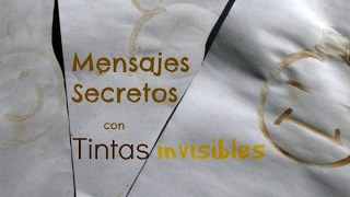 STEM  Ciencias Tinta invisible y mensajes secretos [upl. by Vonnie]