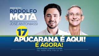 Carreata em Apucarana  Candidatos  Vereador Osmar Caniato e Prefeito Rodolfo Mota  Eleições 2020 [upl. by Nowyt721]