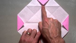 Origami Sailboat Envelope LaFosse [upl. by Pavier347]