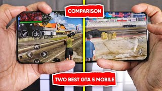 GTA 5 vs PROJECT 5  Comparing Two Best GTA 5 Mobile Versions 🔥 [upl. by Siaht]