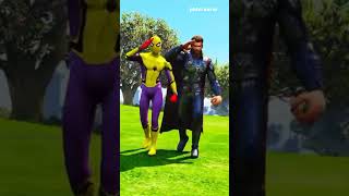 GTA V Hulk VS Thor fight SONG COVER COFFIN DANCE [upl. by Calendre421]