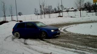 Golf 4 GTI Drift no 4Motion  no ebrake [upl. by Petrick235]