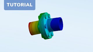 CADFEM Tutorial Nr 4  Berechnung einer Baugruppe mit Schrauben mit ANSYS®Workbench™ [upl. by Allis]