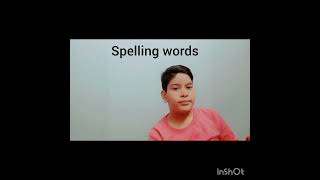 English spelling words olmpiad book📕📕 English course [upl. by Paske]