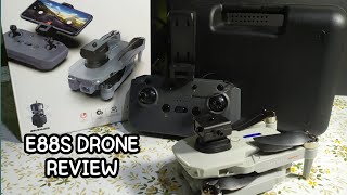 E88S DRONE REVIEW [upl. by Kacey]