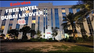 Dubai FREE Layover Hotel For Emirates Economy Class Customers [upl. by Cordell948]