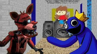 Foxy VS Blue 🎶 FNF Introduction but FNAF Character Sings It No Editing [upl. by Aihcats701]