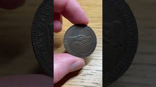 Anti Slavery Token 1790s Minted by British Abolitionists coin history britain metaldetecting [upl. by Madancy]