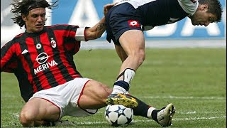 Paolo Maldini ● A Time When Defenders Could Defend HD [upl. by Ahsikam]