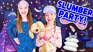 Sleepover in the SECRET PLAYROOM [upl. by Antebi]