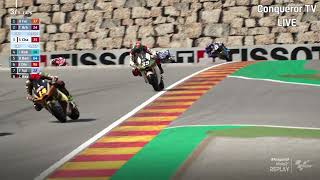 ❗ Somkiat Chantra Vs Fermin Aldeguer❗Moto2 Sachsenring German Grand Prix GermanGP 2024 [upl. by Sonja]