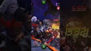 FIGHT WITH JACK OLANTERN MCOC MARVEL CONTACT OF CHAMPIONS NALIN DEV [upl. by Enyawd]