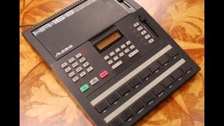 Alesis HR16B Demo Song amp Sony VX2000 Demo Mode [upl. by Ahsikyw]