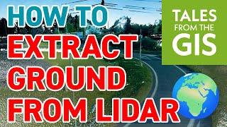 How to keep only ground points in your LIDAR using CloudCompare and the CSF filter [upl. by Rotceh351]