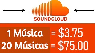 Ganhe 375 para cada música do Soundcloud que ouvir GRATUITO  Ganha dinheiro com musicas 2020 [upl. by Acinna]