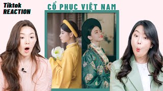 MISS EARTH NGỠ NGÀNG TRƯỚC VẺ ĐẸP CỦA CỔ PHỤC VIỆT NAM  REACTION TIKTOK [upl. by Paymar398]