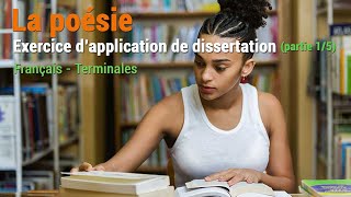 La poésie  Exercice dapplication de dissertation  15  Cours en Ligne Français  Terminales [upl. by Noxas]