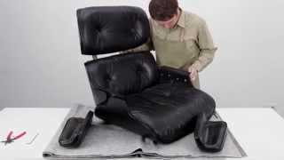 We made a new version video link below How to restore Eames Lounge Chair with broken shock mounts [upl. by Lilaj]