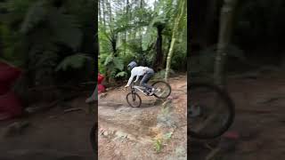 Rotorua downhill laps rotoruamtb downhill mtb viralvideo youtubeshorts [upl. by Notnilc]