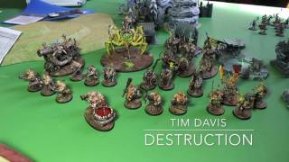 Best Painted Age of Sigmar Armies at Alliance  Warhammer Tournament [upl. by Karena]