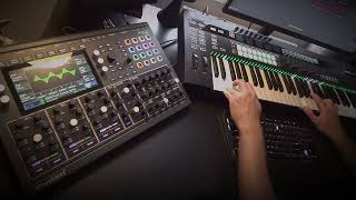 Waldorf Iridium Demo I No Talking  Custom Presets [upl. by Kimble]