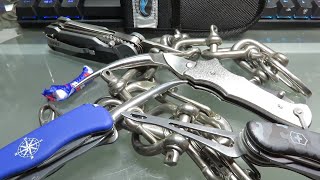 SAILORS TOOL  multitools with marlinspike MYERCHIN VICTORINOX CRKT [upl. by Asined150]