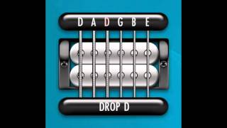 Perfect Guitar Tuner Drop D  D A D G B E [upl. by Rasure]