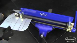 How To Use a Bead Roller with Offset Tipping Dies  Sheet Metal Fab at Eastwood [upl. by Eanal]