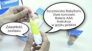 BrushBaby BabySonic  szczoteczka soniczna dla dzieci Test opinie recenzja [upl. by Shyamal92]