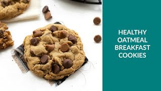 Healthy Oatmeal Breakfast Cookies [upl. by Ennirac]