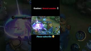 SLOW HAND GUSION 💔 mlbb gusion shorts montage [upl. by Ahserkal]