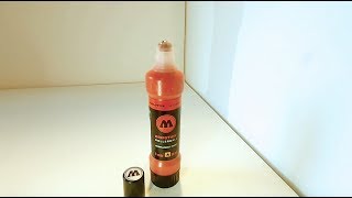 Molotow Dripstick Rollerball 3mm Graffiti Marker Review [upl. by Bonnell926]