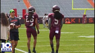 Stroman Peoples setting strong example in Hokies defensive backfield [upl. by Adamec]