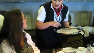 British Airways  First Class  Chicago to London [upl. by Nylitak]