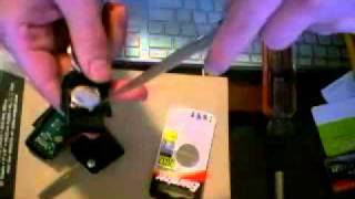 How to replace the battery in a VW Key  2004 Jetta [upl. by Levram]