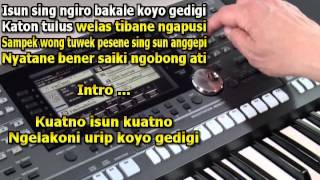 Ngobong Ati Karaoke Keyboard Yamaha [upl. by Barber557]