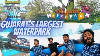 Shankus Waterpark Mahesana Gujarat  Waterpark  all slides amp details  tickets amp food all inform [upl. by Kolosick]