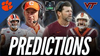 Can Clemson Bounce Back After a Tough Loss  Clemson at Virginia Tech Preview [upl. by Eidde]