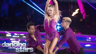 Jordan Fisher and Lindsay Arnold Salsa Trio wCorbin Bleu Week 8  Dancing With The Stars [upl. by Ajiak]