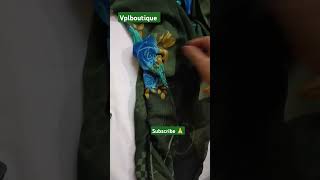 Dark green sareeWhatsapp no7200526812vplboutique latestsarees shortsvideo saree [upl. by Riek]