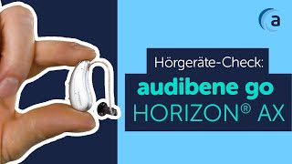 ✅ HörgeräteCheck 2023 audibene go HORIZON® AX AkkuHörgerät [upl. by Sidonia898]