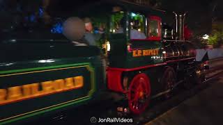 102924 Pre The Disneyland Railroad EP Ripley 2 with Holiday 2 arrives at Toontown Depot [upl. by Mae]