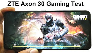 ZTE Axon 30 5G  Hardcore Gaming Test PUBG Mobile Call Of Duty Asphalt 9 Injustice 2 [upl. by Ymmak]