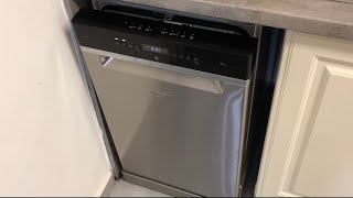 Whirlpool WSFO3034pfx dishwasher [upl. by Ecidna]