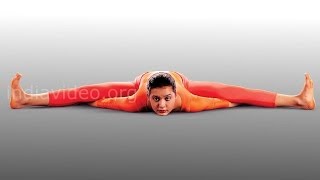 Yoga Kurmasana or Tortoise pose by Isha Sharvani [upl. by Meehan]