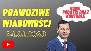 Prawdziwe wiadomości z polski i świata 24012023 [upl. by Manly]