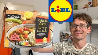 LIDL Culinea Chicken Red Curry Thai Style im Test [upl. by Salvay816]